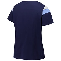 Women's Profile Navy Tampa Bay Rays Plus Scoop Neck T-Shirt