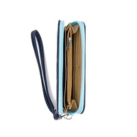 Women's Tampa Bay Rays Zip-Around Wristlet Wallet