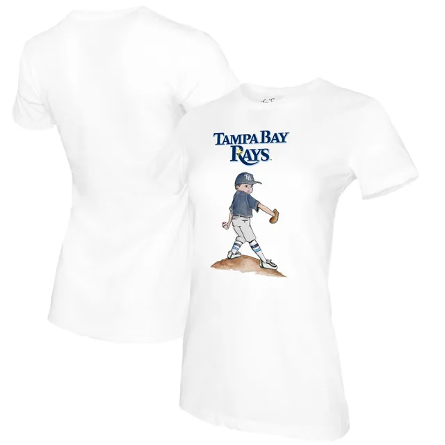 Lids Tampa Bay Rays Tiny Turnip Women's Bubbles T-Shirt - White