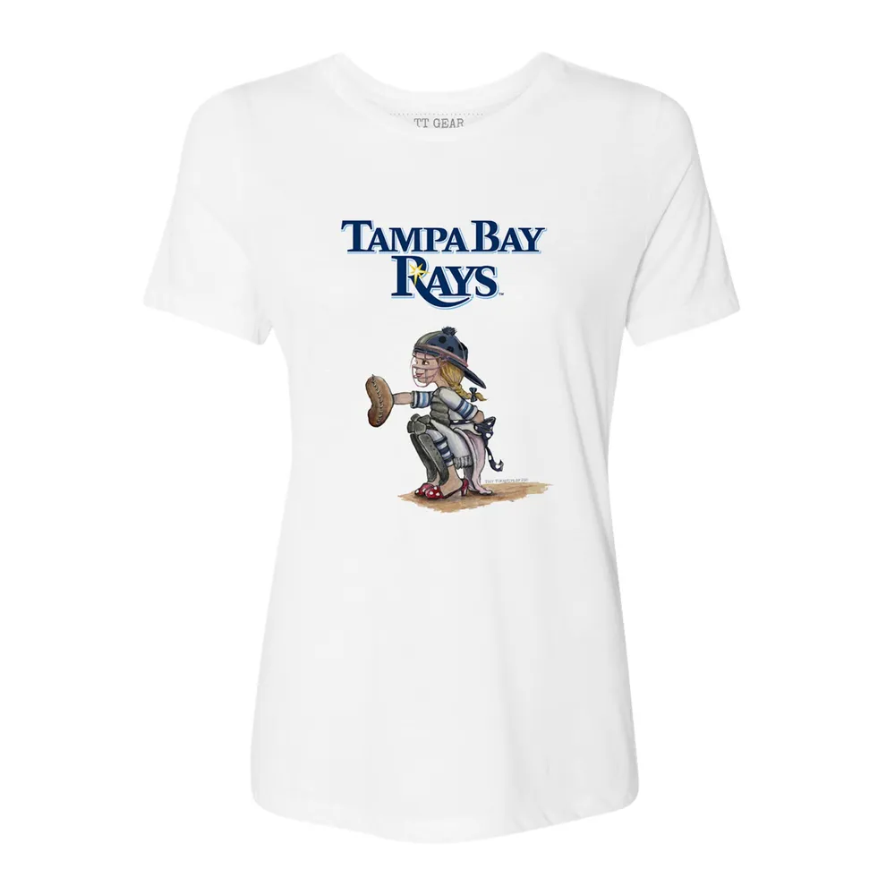 Lids Tampa Bay Rays Tiny Turnip Infant Bubbles T-Shirt - White