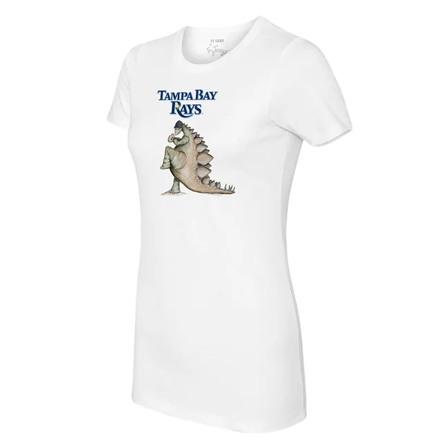 Lids Tampa Bay Rays Tiny Turnip Women's Bubbles T-Shirt - White