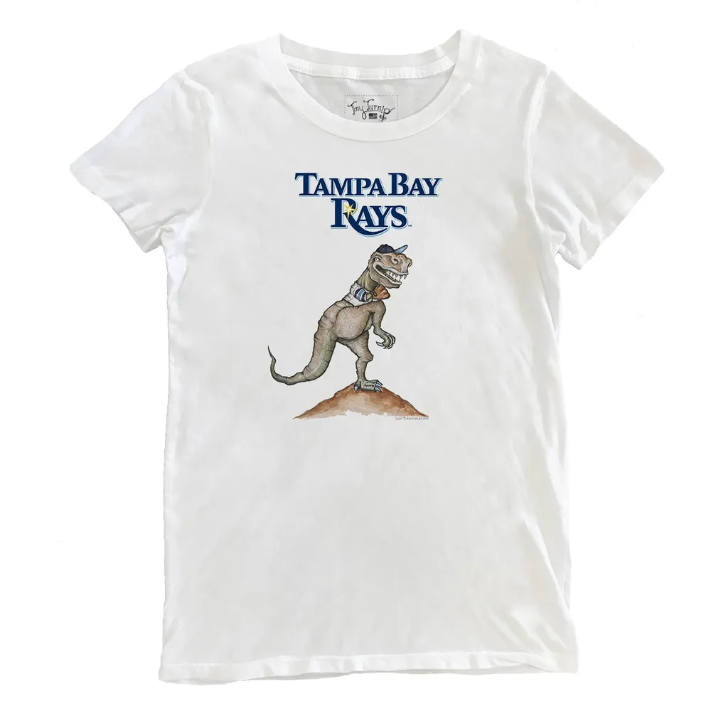 Lids Tampa Bay Rays Tiny Turnip Women's TT Rex T-Shirt - White