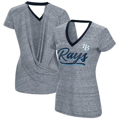 Carolina Panthers New Era Women's Training Camp Raglan V-Neck T