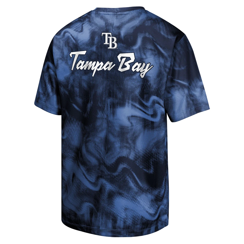 Youth Light Blue/Navy Tampa Bay Rays Pinch Hitter T-Shirt