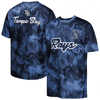 Youth Light Blue/Navy Tampa Bay Rays Pinch Hitter T-Shirt
