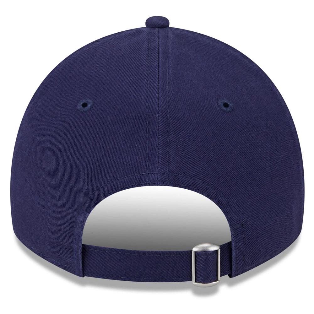 Youth New Era  Navy Tampa Bay Rays 2025 Batting Practice 9TWENTY Adjustable Hat