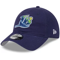 Youth New Era  Navy Tampa Bay Rays 2025 Batting Practice 9TWENTY Adjustable Hat