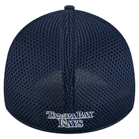 Youth New Era Navy Tampa Bay Rays Camo 39THIRTY Flex Hat
