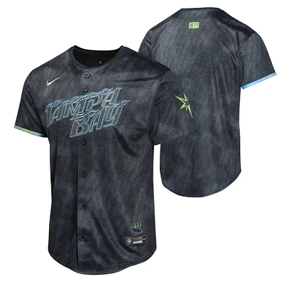 Maillot Nike noir Tampa Bay Rays 2024 City Connect Limited pour jeune