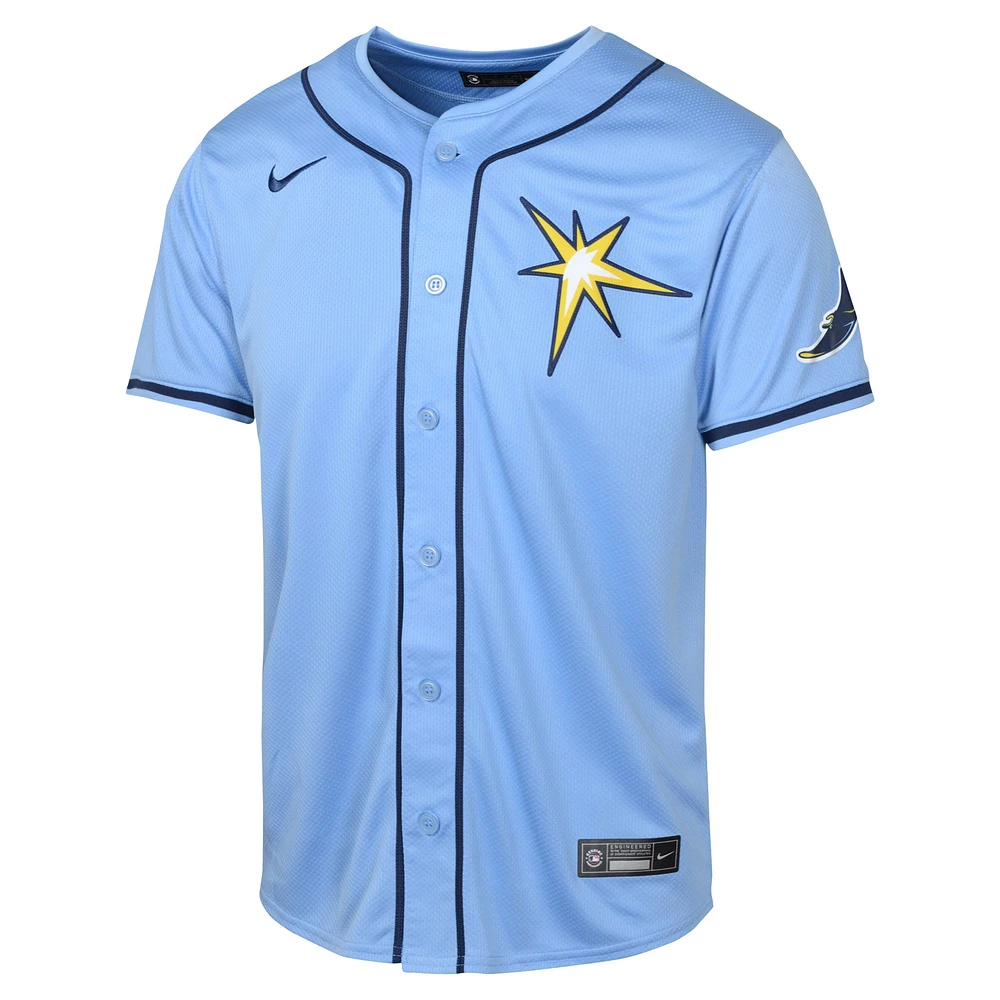 Youth Nike Light Blue Tampa Bay Rays Alternate Limited Jersey