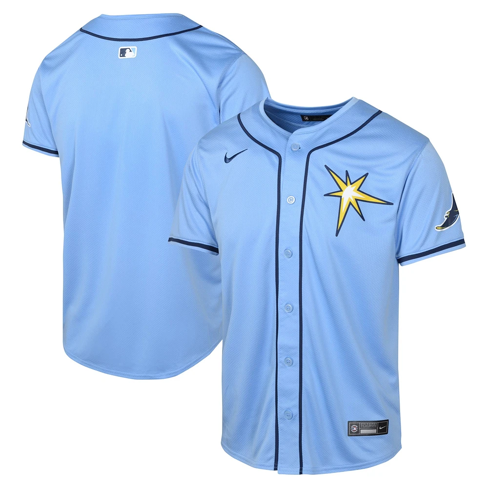 Youth Nike Light Blue Tampa Bay Rays Alternate Limited Jersey