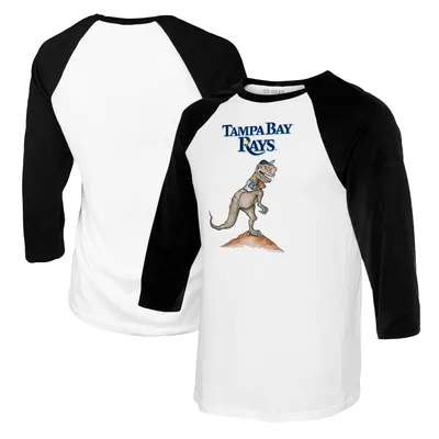 Tiny Turnip Tampa Bay Rays Youth White TT Rex T-Shirt