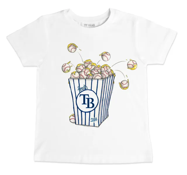 Lids Tampa Bay Rays Tiny Turnip Women's Bubbles T-Shirt - White