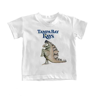 Lids Tampa Bay Rays Tiny Turnip Women's Stitched Baseball T-Shirt - Navy