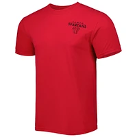 Men's Red University of Tampa Spartans Landscape Shield T-Shirt