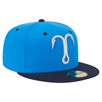 Men's New Era  Blue/Navy Tampa Tarpons Authentic Collection 59FIFTY Fitted Hat