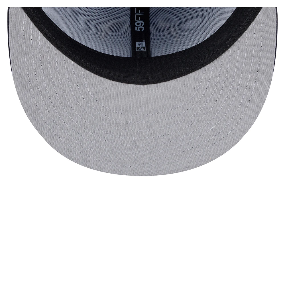 Men's New Era  Blue/Navy Tampa Tarpons Authentic Collection 59FIFTY Fitted Hat
