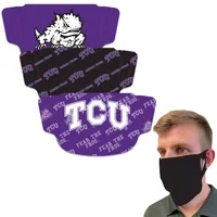 Adult WinCraft TCU Horned Frogs Face Covering 3-Pack - MADE IN USA