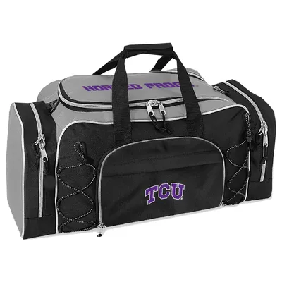 TCU Horned Frogs Action Pack Duffel Bag - Gray