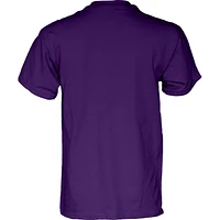 T-shirt bleu 84 violet pour homme TCU Horned Frogs Champions du tournoi de basket-ball féminin Big 12 2025