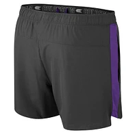 Men's Colosseum Charcoal TCU Horned Frogs Langmore Shorts