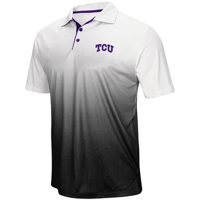 Polo Colosseum Grey TCU Horned Frogs Magic Team pour homme