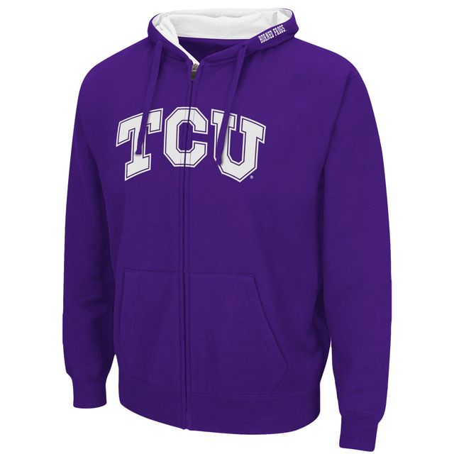 Sweat à capuche Colosseum TCU Horned Frogs Arch & Logo 3.0 pour homme