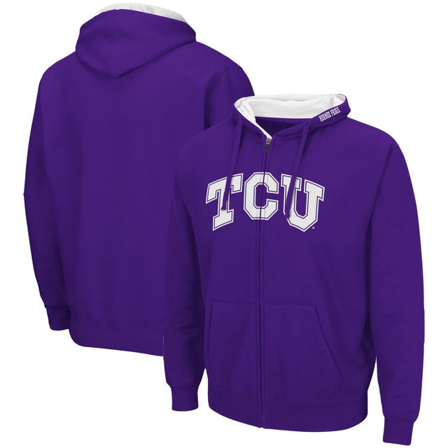 Sweat à capuche Colosseum TCU Horned Frogs Arch & Logo 3.0 pour homme