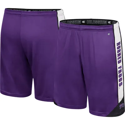 Short Colosseum Purple TCU Horned Frogs Haller pour homme