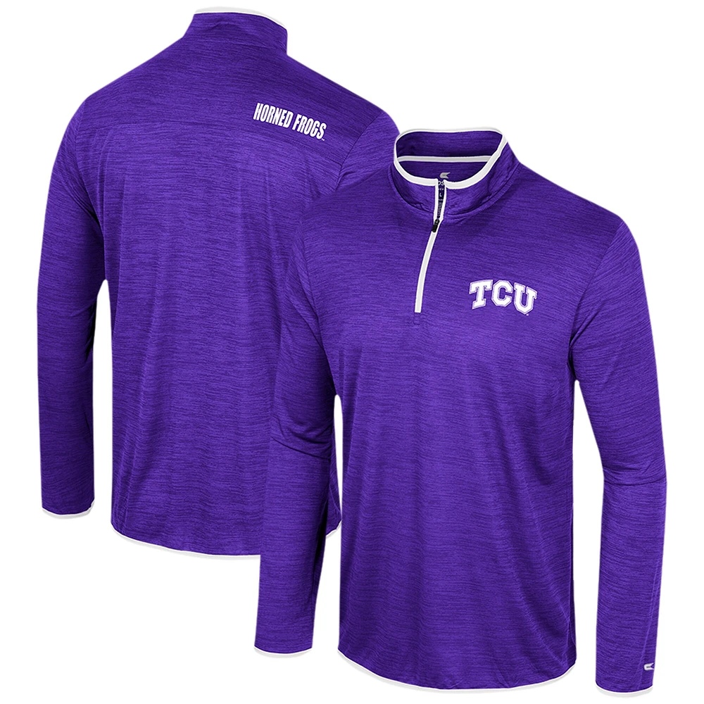 Coupe-vent Colosseum Purple TCU Horned Frogs Wright pour hommes