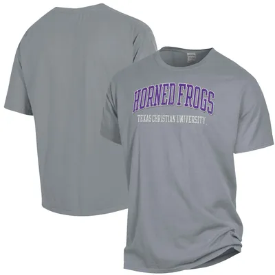 TCU Horned Frogs ComfortWash Garment Dyed T-Shirt - Gray