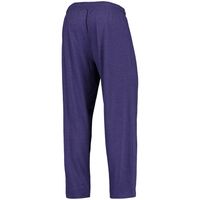 Men's Concepts Sport Purple/Heathered Charcoal TCU Horned Frogs Meter Long Sleeve T-Shirt & Pants Sleep Set