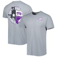 Men's Gray TCU Horned Frogs Hyperlocal T-Shirt