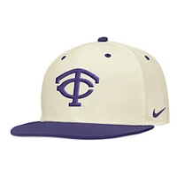 Casquette de baseball Nike Natural TCU Horned Frogs pour homme
