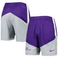 Men's Nike Purple/Gray TCU Horned Frogs Performance Player Shorts