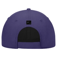 Casquette réglable Nike Violet TCU Horned Frogs 2024 Sideline Club pour homme