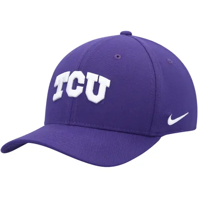 TCU Horned Frogs Nike Classic99 Swoosh Performance Flex Hat - Purple