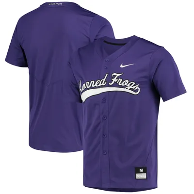 Men's ProSphere Purple UAlbany Great Danes Baseball Jersey