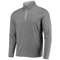 Men's Southern Tide Heathered Gray TCU Horned Frogs Flanker Quarter-Zip Jacket