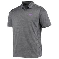 Men's Tommy Bahama Gray TCU Horned Frogs Delray IslandZone Polo