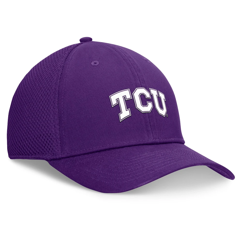 Casquette flexible Top of the World pour hommes TCU Horned Frogs Spacer Flex