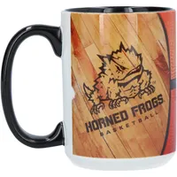 TCU Horned Frogs 15oz. Basketball Mug