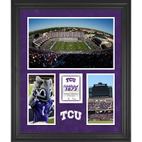 TCU Horned Frogs Amon G. Carter Stadium Framed 20'' x 24'' 3-Opening Collage