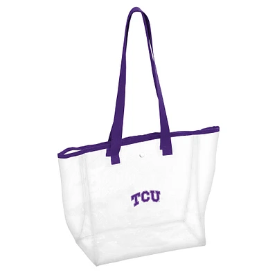 Sac fourre-tout transparent du stade des Horned Frogs de TCU