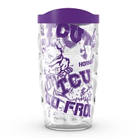 Tervis TCU Horned Frogs 10oz. Allover Classic Wavy Tumbler