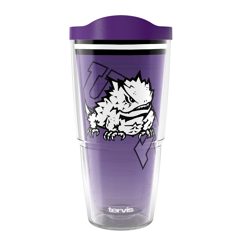 Grenouilles à cornes Tervis TCU 24oz. Gobelet classique Forever Fan