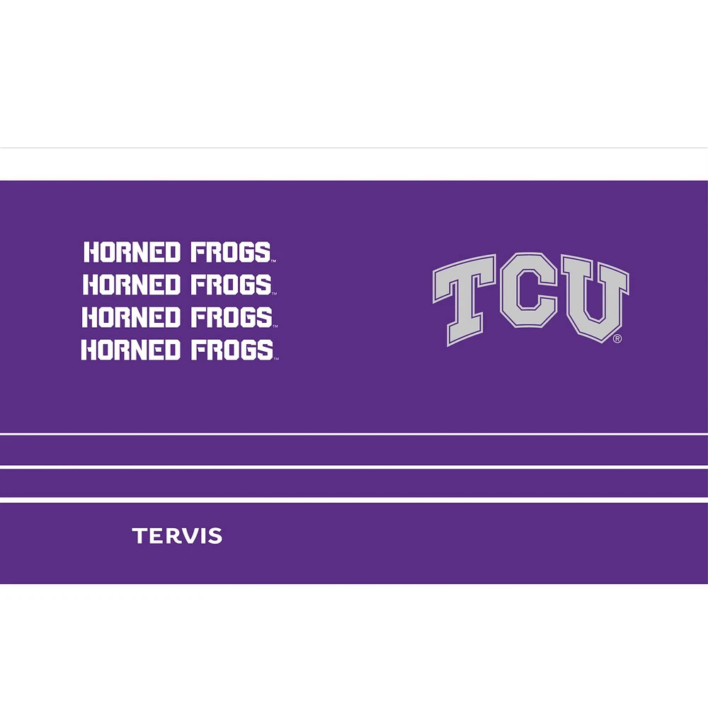 Tervis TCU Horned Frogs Réverbération 20oz. Gobelet en acier inoxydable