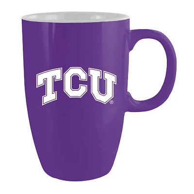 Tasse haute de 20 oz aux couleurs de l'équipe TCU Horned Frogs de The Memory Company
