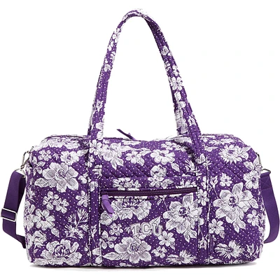 Vera Bradley TCU Horned Frogs Rain Garden Grand sac de voyage