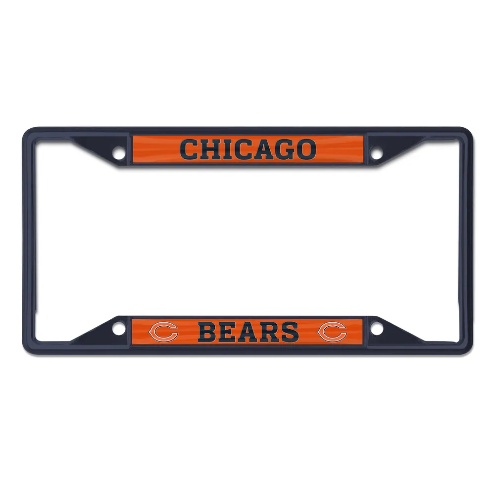Lids Chicago Bears WinCraft Chrome Color License Plate Frame
